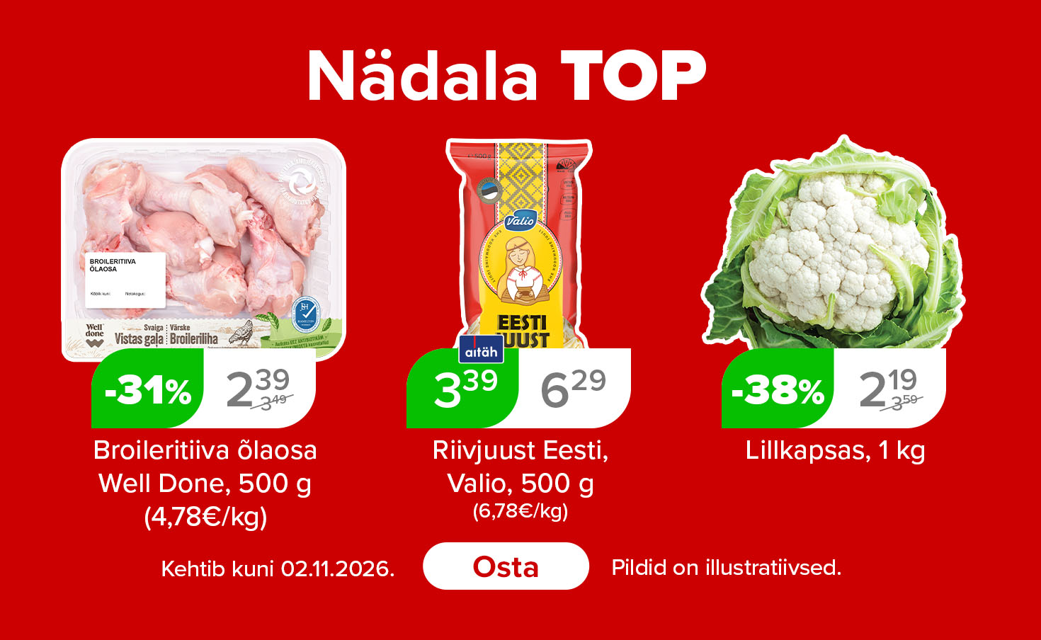 Nädalapakkumised N44