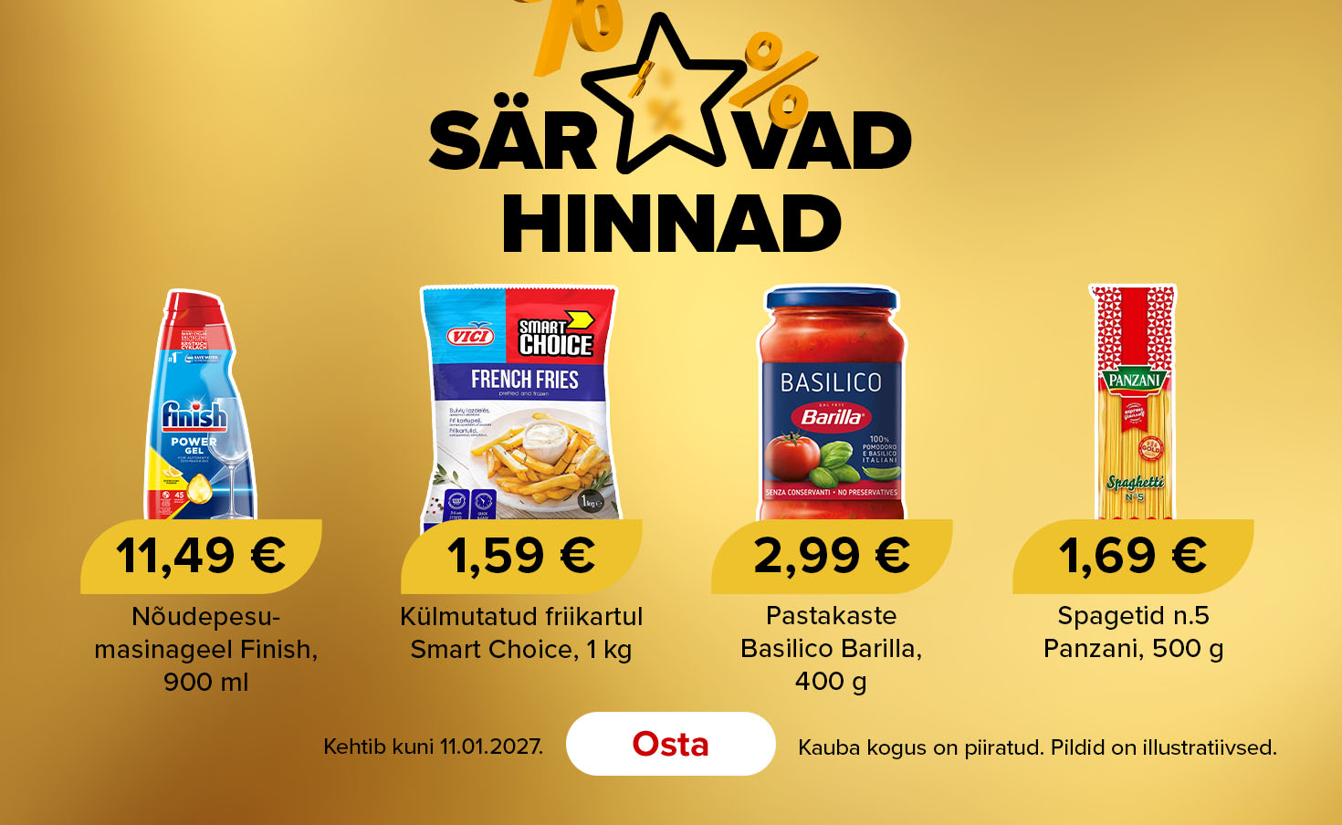 Kollased hinnad